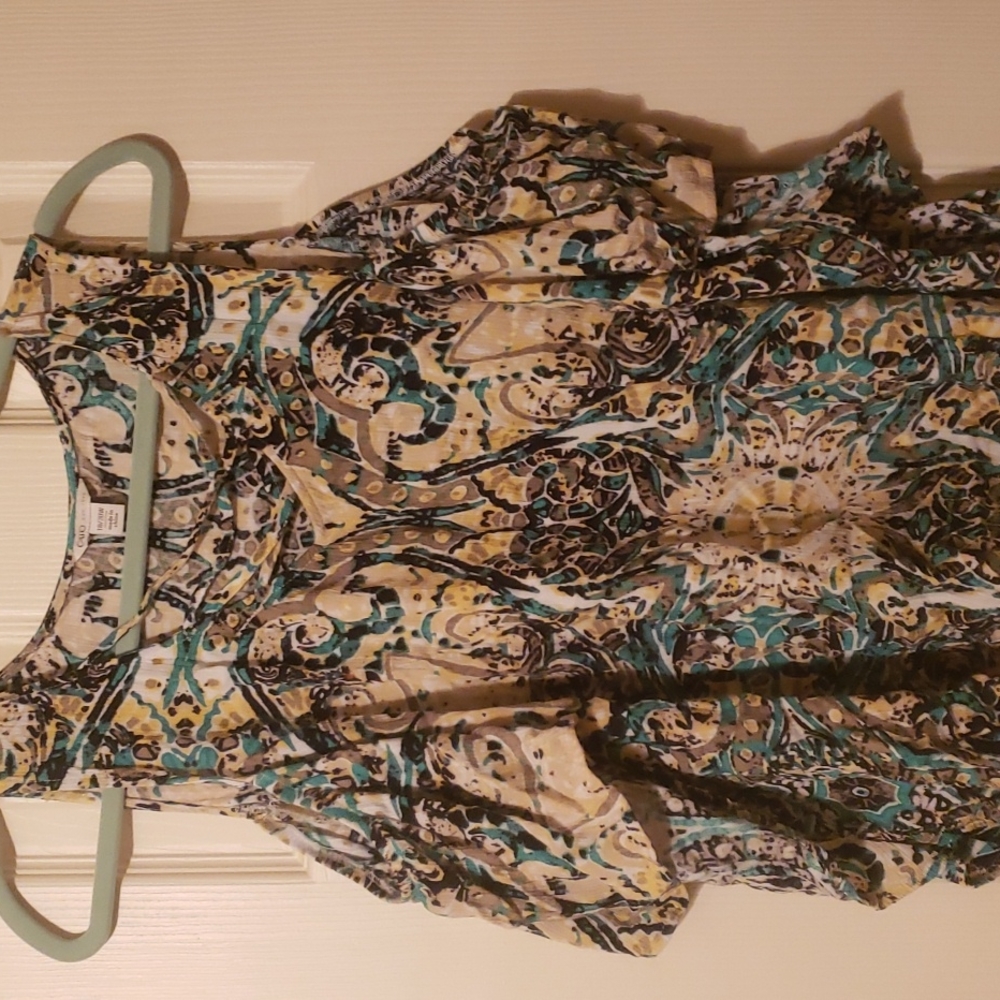 Good condition open shoulder top
